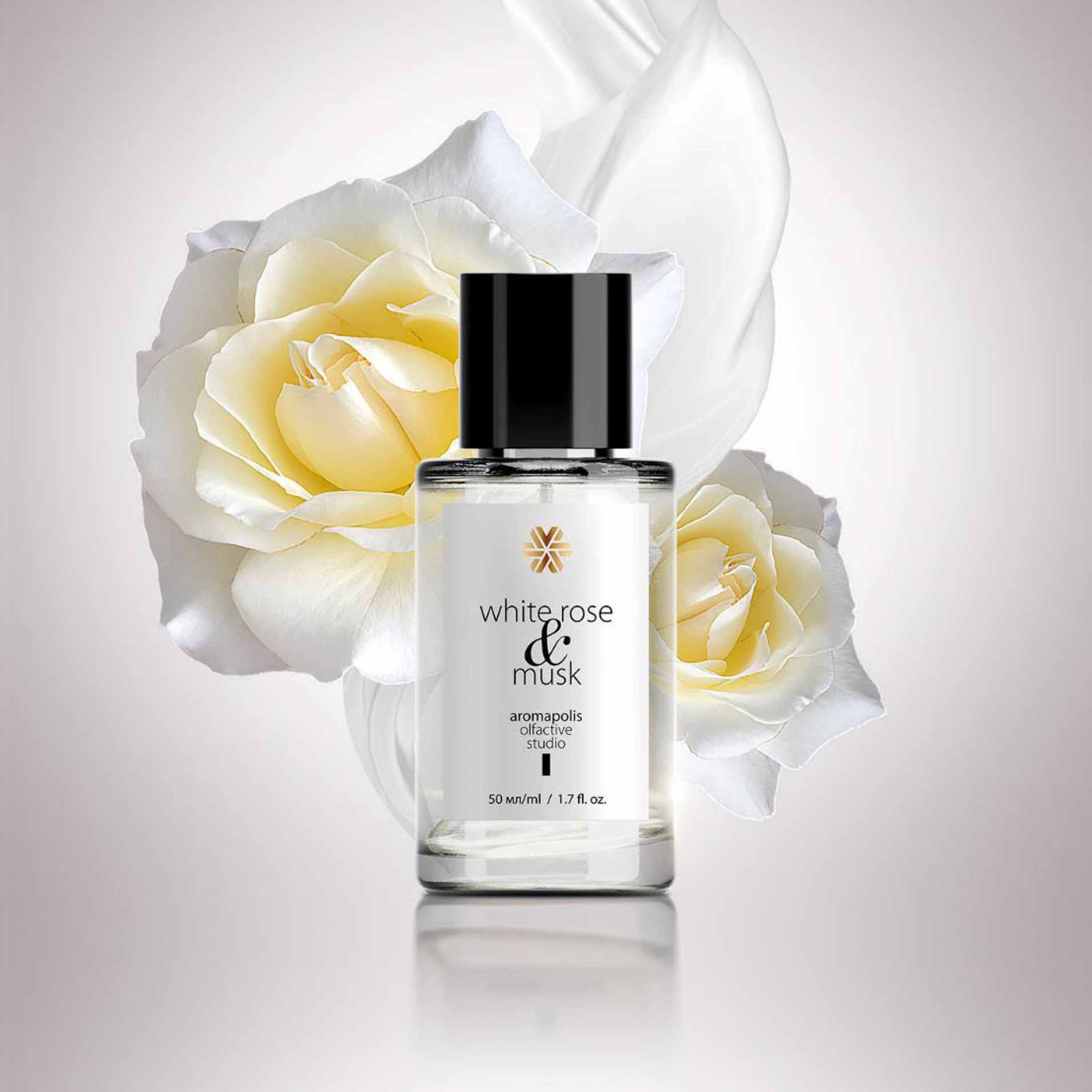 Изображение отсутствует.
			Купить White Rose & Musk, парфюмерная вода, 50 мл - Aromapolis Olfactive Studio //  // 