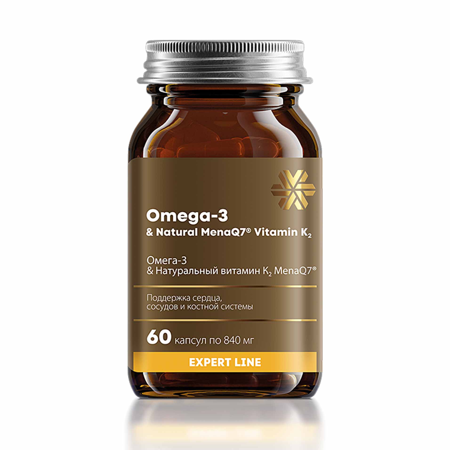 Изображение отсутствует.
			Купить Омега-3 & Натуральный витамин К2 MenaQ7® - Expert Line //  // 